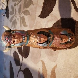 Ceramic 3 Indian totem